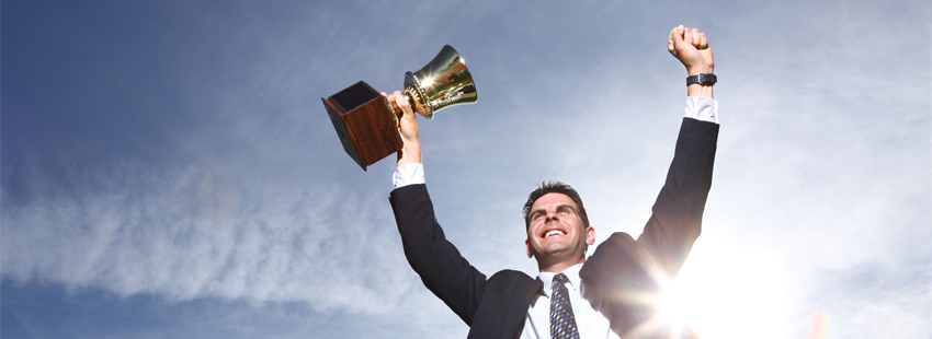 Business People Win Trophies, Too