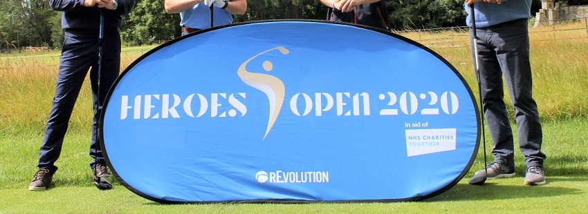 rEvolution stages its own HEROES OPEN golf event in aid of NHS Charities Together