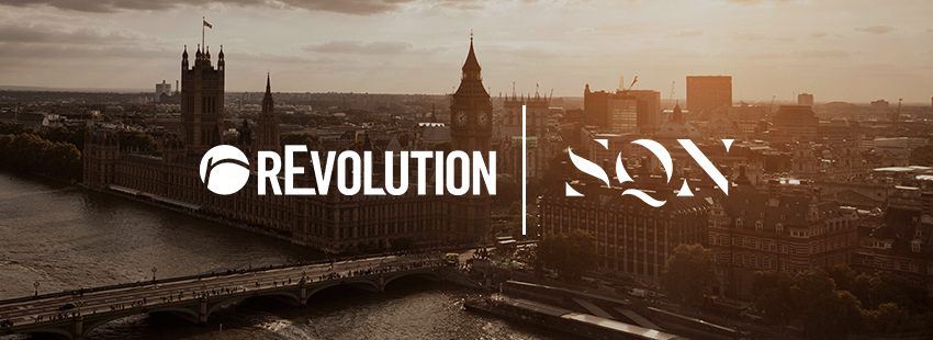 Sine Qua Non and rEvolution logos