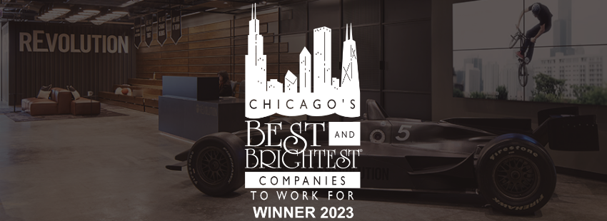 rEvolution Named as One in every of “Chicago’s Greatest and Brightest Firms”