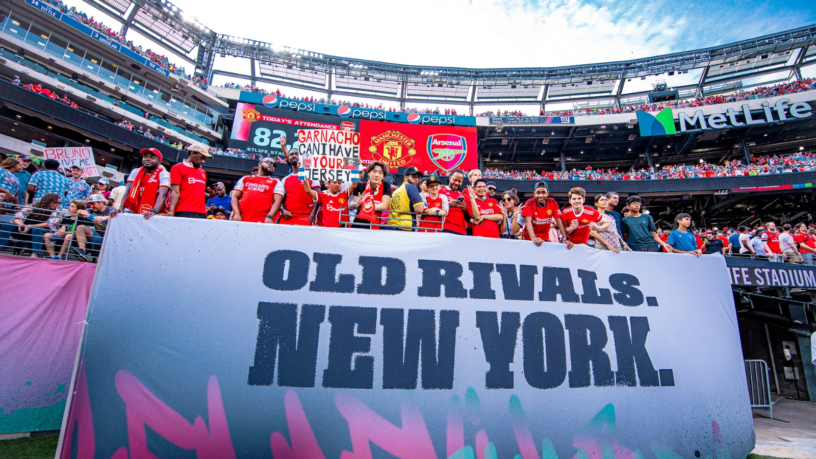 Followers & Manufacturers Unite: Previous Rivals New York